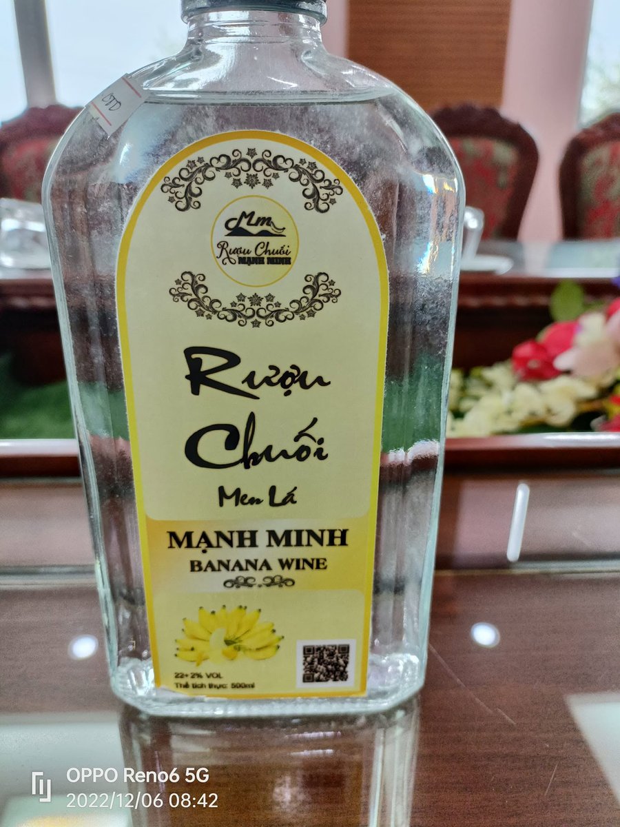 Rượu chuối Mạnh Minh